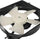 Factory Style A/C Condenser Fan Assembly Compatible with 95-99 Mitsubishi Eclipse 2.0L,OEM-RF-0804