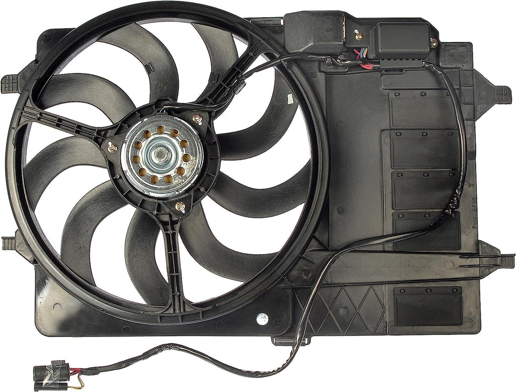 Dorman 620-902 Engine Cooling Fan Assembly Compatible with Select Mini Models,Black
