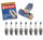 8 Pc DENSO Standard U-Groove Spark Plugs Compatible with Dodge Ram 1500 5.2L 5.9L V8 1994-1999