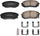 (Z23-1295) Z23 Evolution Sport Brake Pads, Front