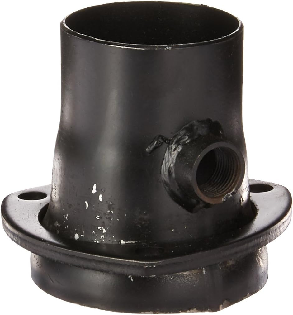 21143 Oxygen Sensor Header Reducer Tube Size 2.5 In. Collector Size 3 In. W/Ball and Socket Flanges Mild Steel Oxygen Sensor Header Reducer