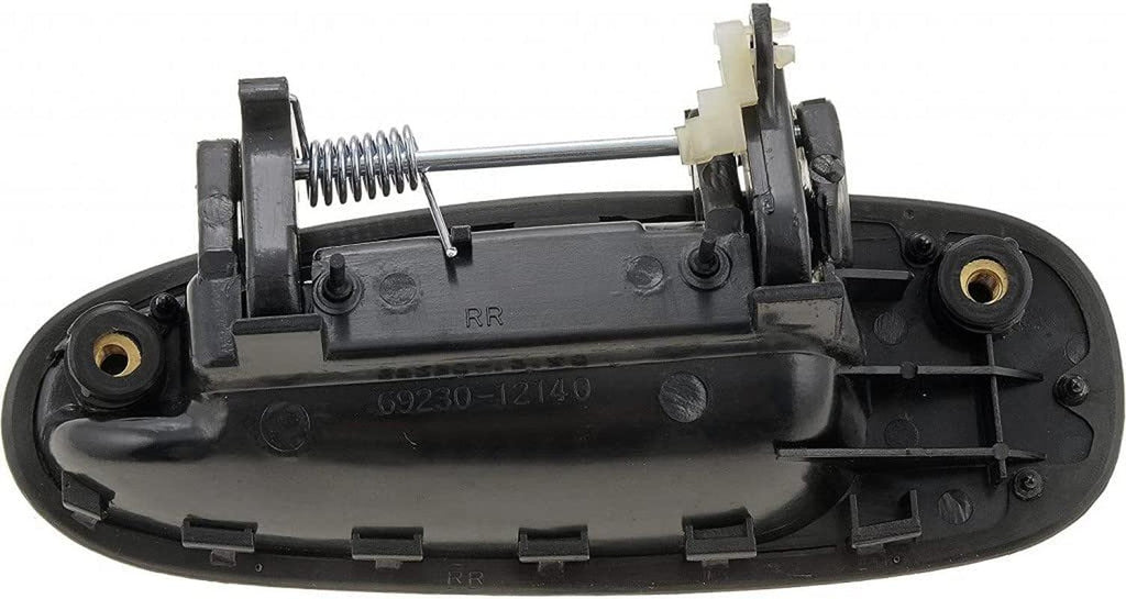 for Toyota Corolla 1993 1994 1995 1996 1997 Exterior Door Handle Passenger Side Rear Textured Black | 69230-02020-C0, 69230-12140