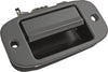Dorman 93320 Rear Passenger Side Interior Door Handle Compatible with Select Dodge Models, Black; Smooth