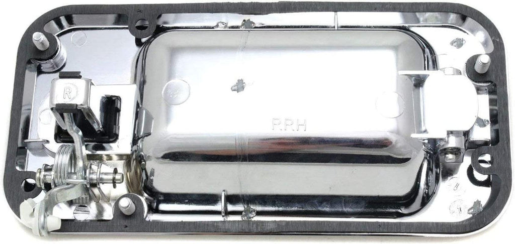 Front and Rear Exterior Door Handle Set of 4 Compatible with 2003-2009 Hummer H2 Chrome Driver and Passenger Side