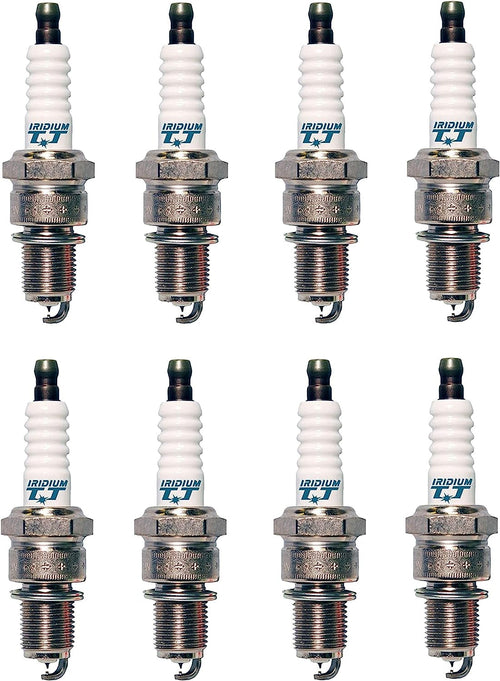 Denso Set 8 Iridium TT Spark Plugs Gap 0.040 for Chevy Benz Plymouth Porsche V8