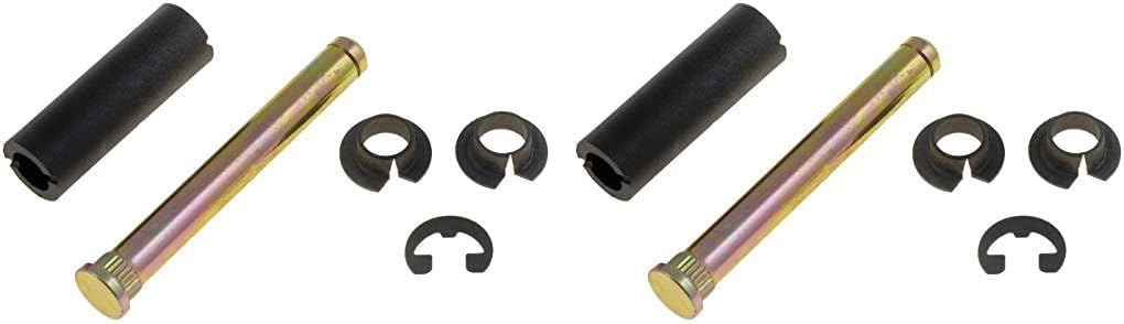 Dorman 38439 Front Door Hinge Pin and Bushing Kit - 1 Pin, 2 Bushings, 1 Sleeve and 1 Clip Compatible with Select Jeep Models (Pack of 2)
