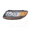 TYC Headlight Assembly for 07 Hyundai Santa Fe 20-6808-00-9