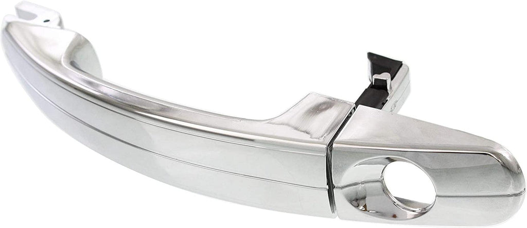 Front and Rear Exterior Door Handle Set of 4 Compatible with 2012-2014 Ford Focus and 2013-2017 Escape Chrome Driver and Passenger Side