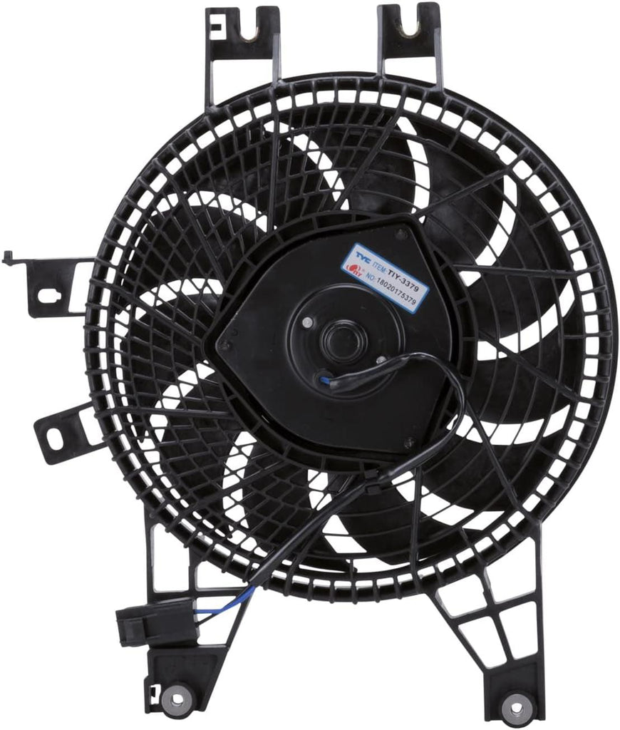 610790 Cooling Fan Assembly Compatible with 2001-2007 Toyota Sequoia , Black