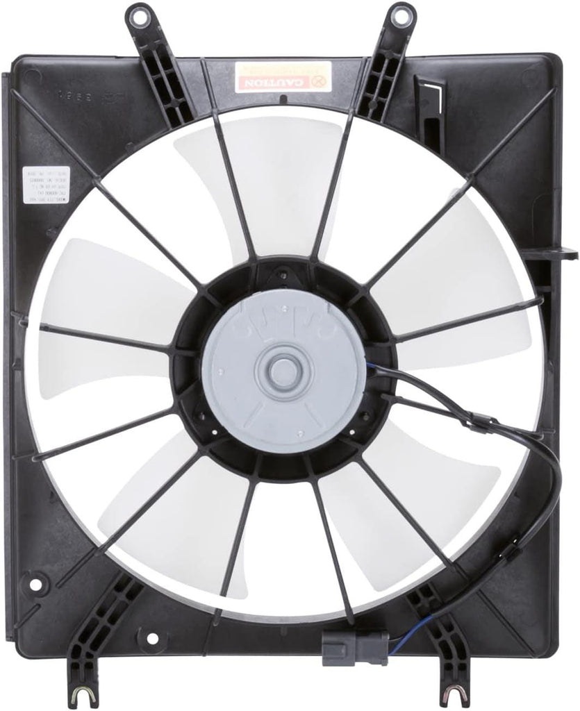 600800 Cooling Fan Assembly Compatible with 2004-2006 Acura TL, Black