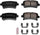 (Z23-1430) Z23 Evolution Sport Brake Pads, Rear