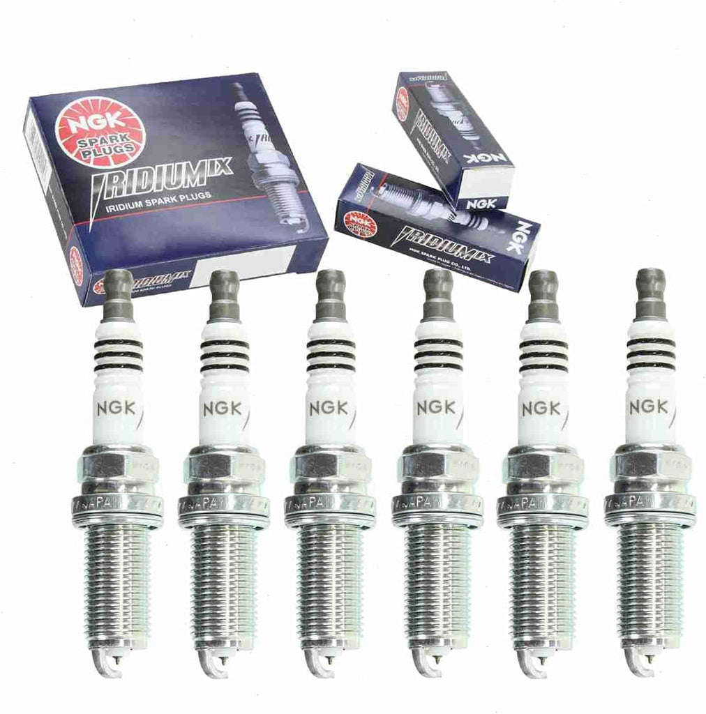 6 Pc NGK Iridium IX Spark Plugs Compatible with Toyota FJ Cruiser 4.0L V6 2007-2013