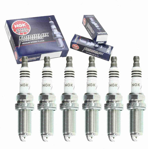 6 Pc NGK Iridium IX Spark Plugs Compatible with Toyota FJ Cruiser 4.0L V6 2007-2013