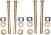 Door Repair Hinge Pin and Bushing Kit Compatible with Chevy GMC Olds Pickup Truck SUV