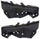 Partomotive For 14-19 Soul Front Bumper Cover Upper Mounting Brace Bracket Left SET PAIR