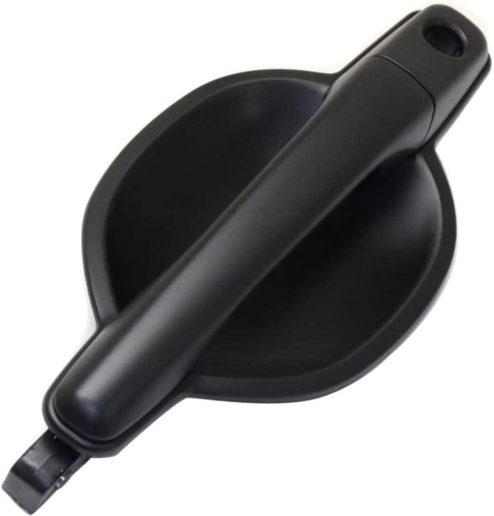 for Mitsubishi Endeavor Exterior Door Handle Front, Driver Side Primed (2004-2011) | with Key Hole| Trim:All Submodels