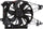 621950 Cooling Fan Assembly Compatible with 2006-2009 Chevrolet Corvette, Black