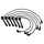 Prenco Spark Plug Wire Set for Cirrus, Sebring, Avenger, Stratus 35-77645