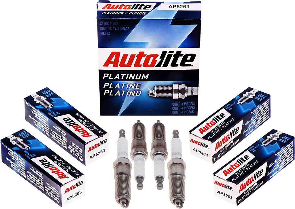 Platinum AP5263 Automotive Replacement Spark Plugs (4 Pack)
