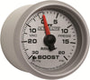 4907 Ultra-Lite II 2-1/16" 30 In. Hg/20 PSI Mechanical Vacuum/Boost Gauge
