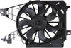 621950 Cooling Fan Assembly Compatible with 2006-2009 Chevrolet Corvette, Black