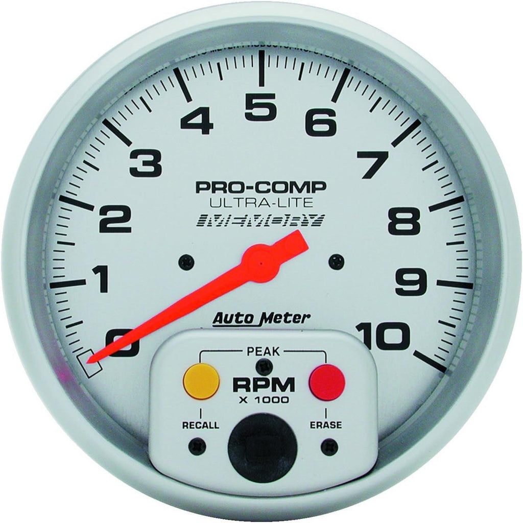 4494 Ultra-Lite In-Dash Single Range Tachometer 5.000 In.