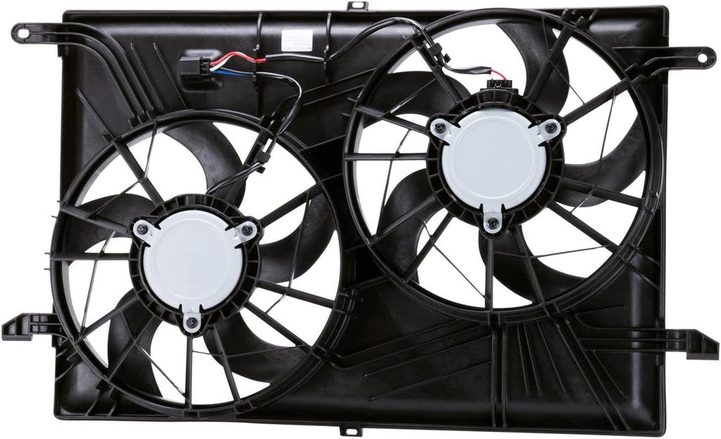 621930 Cooling Fan Assembly Compatible with 2007-2019 GMC Acadia, Black