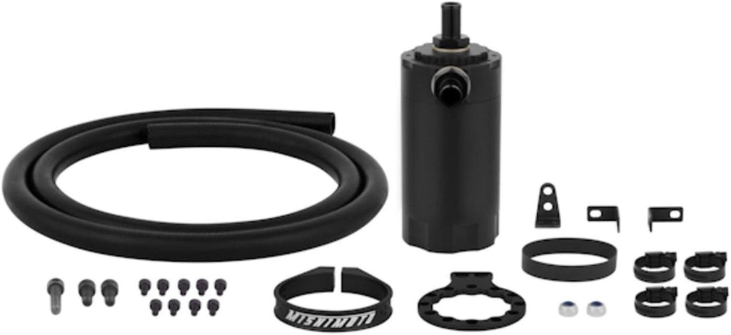 Baffled Oil Catch Can, Black