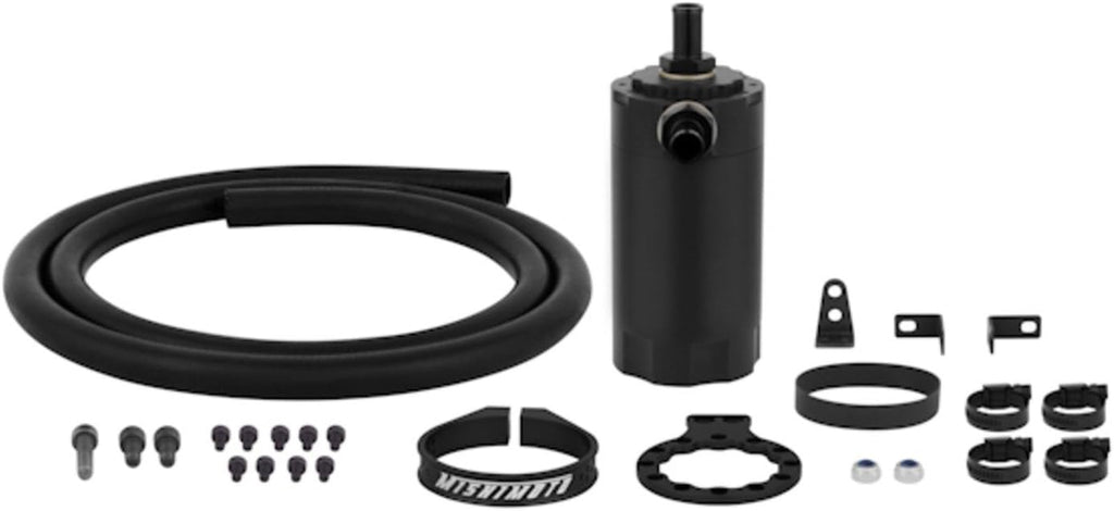 Baffled Oil Catch Can, Black