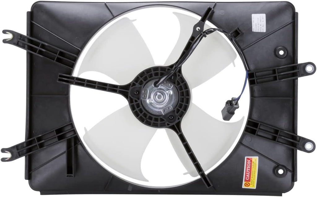 610620 Cooling Fan Assembly Compatible with 2003-2004 Honda Pilot, Black