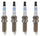 Set of 4 Spark Plugs for Honda Accord, CR-V, Clarity, Fit, Insight