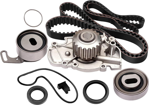 Timing Belt Water Pump Kit Fit for 1990-1997 for Honda Accord Odyssey Prelude Isuzu Oasis 2.2L Engine F22A1 F22A4 F22A6 F22B2 F22B6 L4 SOHC 16 Valve
