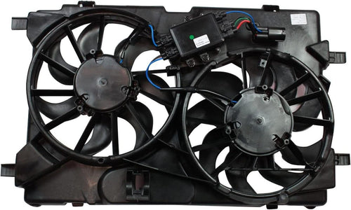 622390 Cooling Fan Assembly Compatible with 2010-2012 Ford Fusion