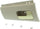 Interior Door Handle Compatible with 2003-2011 Lincoln Town Car Rear, Passenger Side Beige Bezel with Chrome/Gold Lever