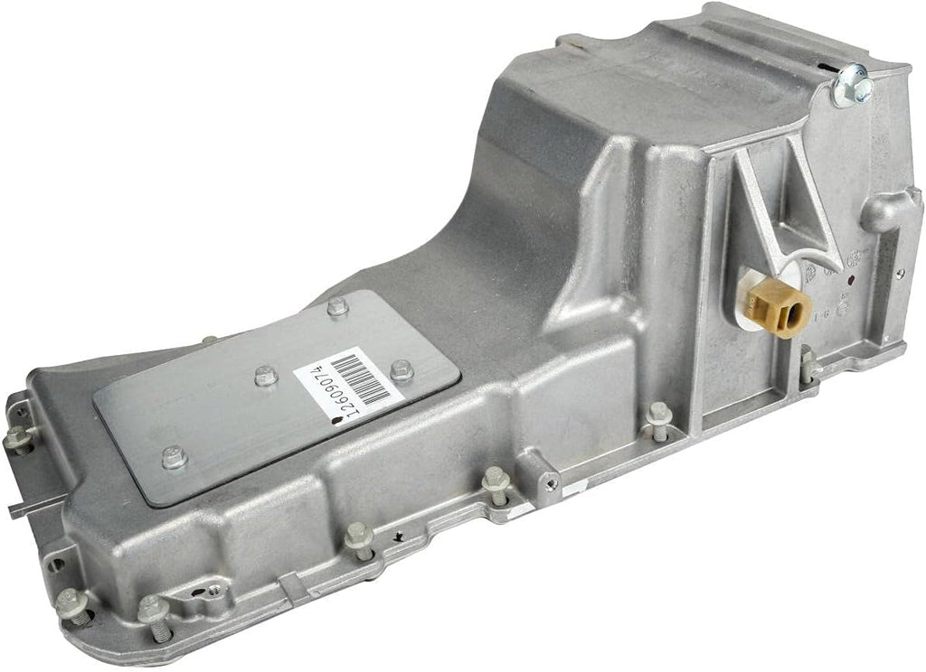 12609074 Engine Oil Pan, Black