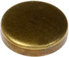 565-025 Brass Cup Expansion Plug 1-3/8 In, Height 0.310 for Select Gmc/Pontiac Models, 10 Pack