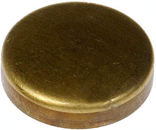 565-025 Brass Cup Expansion Plug 1-3/8 In, Height 0.310 for Select Gmc/Pontiac Models, 10 Pack