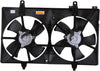 620760 Cooling Fan Assembly Compatible with 2003-2007 Nissan Murano , Black