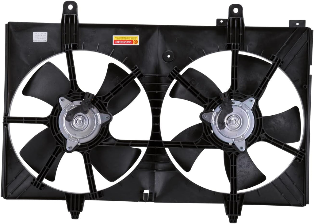 620760 Cooling Fan Assembly Compatible with 2003-2007 Nissan Murano , Black