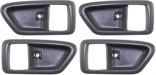 Door Handle Trim Set of 4 Compatible with 1997-2001 Toyota Camry, Fits 1997-2001 Lexus ES300, Fits 1999-2003 Toyota Solara Front and Rear, Driver and Passenger Side Sedan
