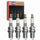 4 Pc Champion Iridium Spark Plugs Compatible with Chevrolet Sonic 1.4L 1.8L L4 2012-2020