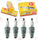 (Set of 4) NGK Standard Plug Spark Plugs 5422 BR8ES 5422 BR8ES Tune up Kit Set