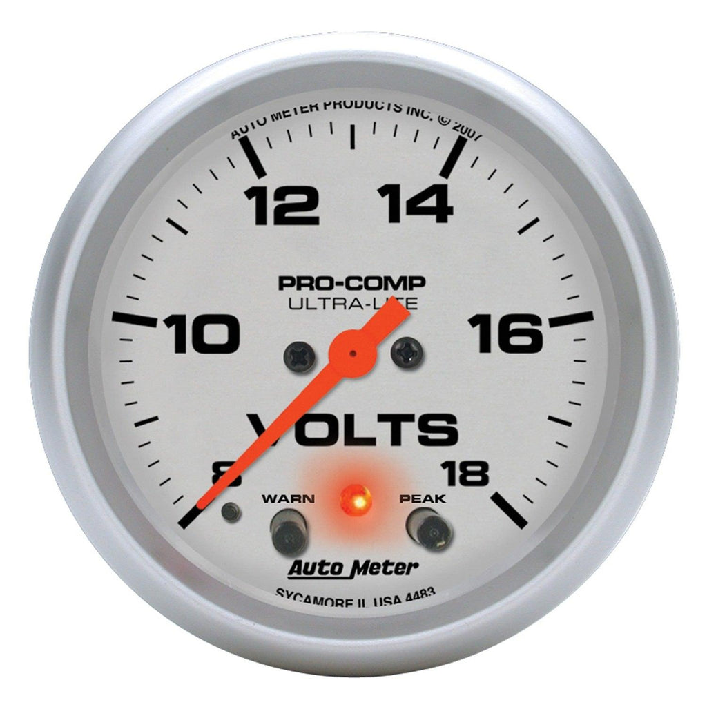 2-5/8 in. VOLTMETER 8-18V ULTRA-LITE - greatparts