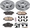 KOE6066 Autospecialty Front Replacement Brake Kit-Oe Brake Rotors & Ceramic Brake Pads