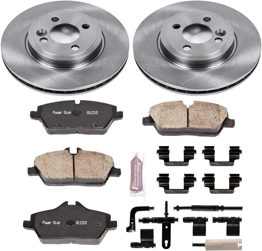 KOE6066 Autospecialty Front Replacement Brake Kit-Oe Brake Rotors & Ceramic Brake Pads