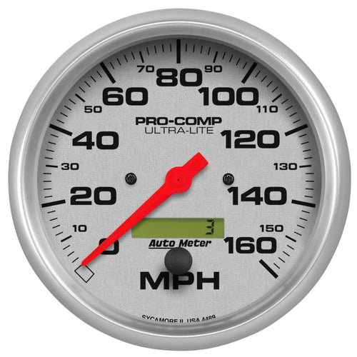 5 in. SPEEDOMETER 0-160 MPH ULTRA-LITE - greatparts