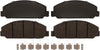 Gold 17D827MH Semi-Metallic Front Disc Brake Pad Set