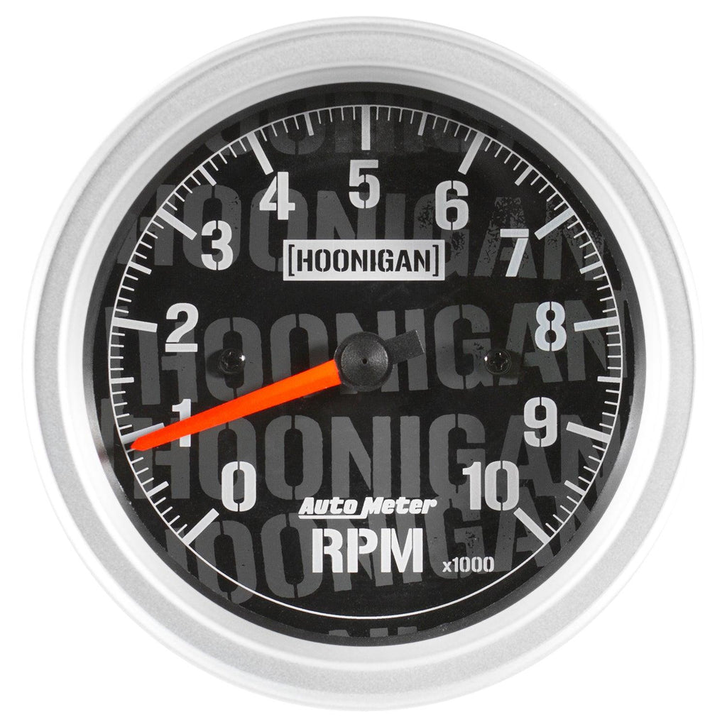 3-3/8 in. TACHOMETER 0-10000 RPM IN-DASH HOONIGAN - greatparts