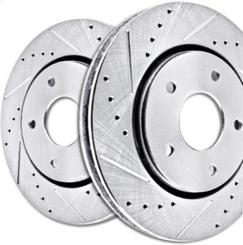 AR85141XPR Front Evolution Drilled & Slotted Rotor Pair
