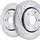 AR85141XPR Front Evolution Drilled & Slotted Rotor Pair